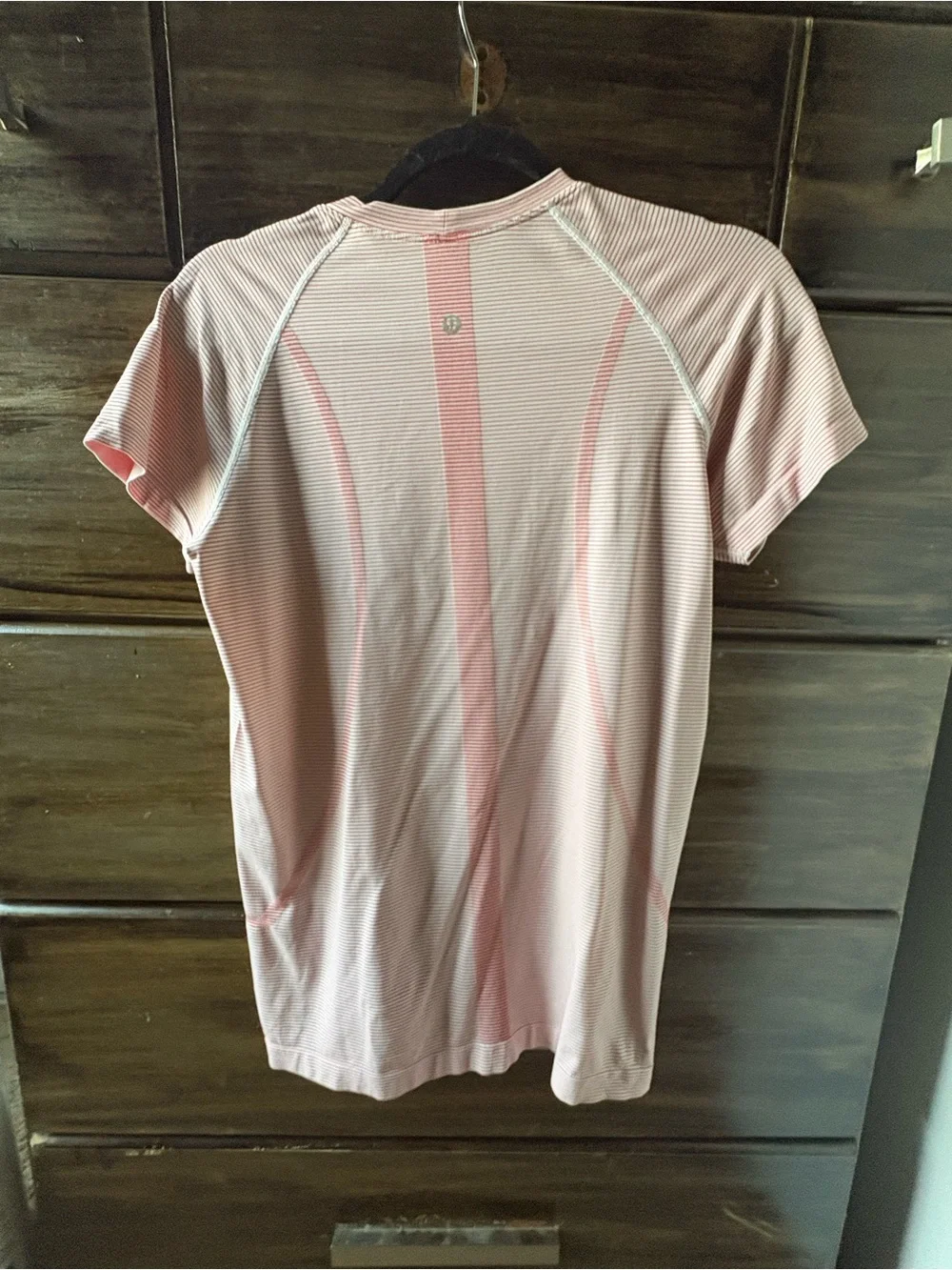 lululemon athletica Light Pink Short-Sleeve Athletic Tee